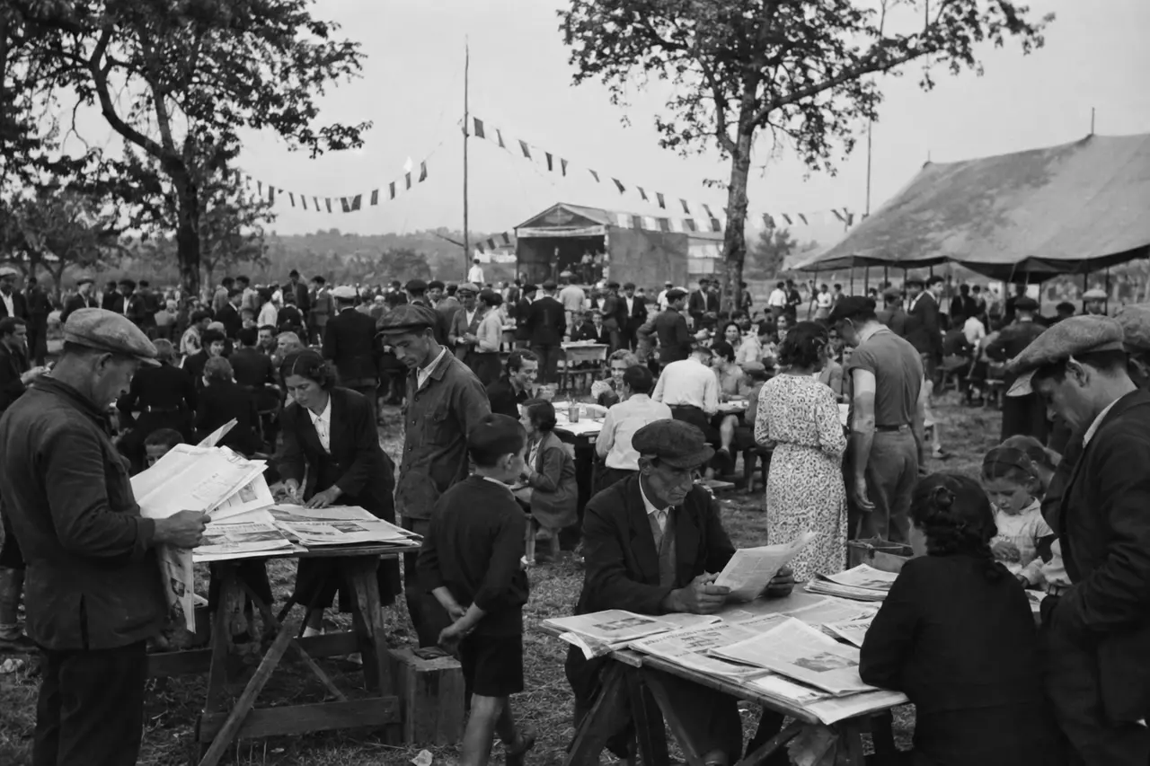 Reconstitution documentaire d’une fête populaire et politique française dans les années 1930